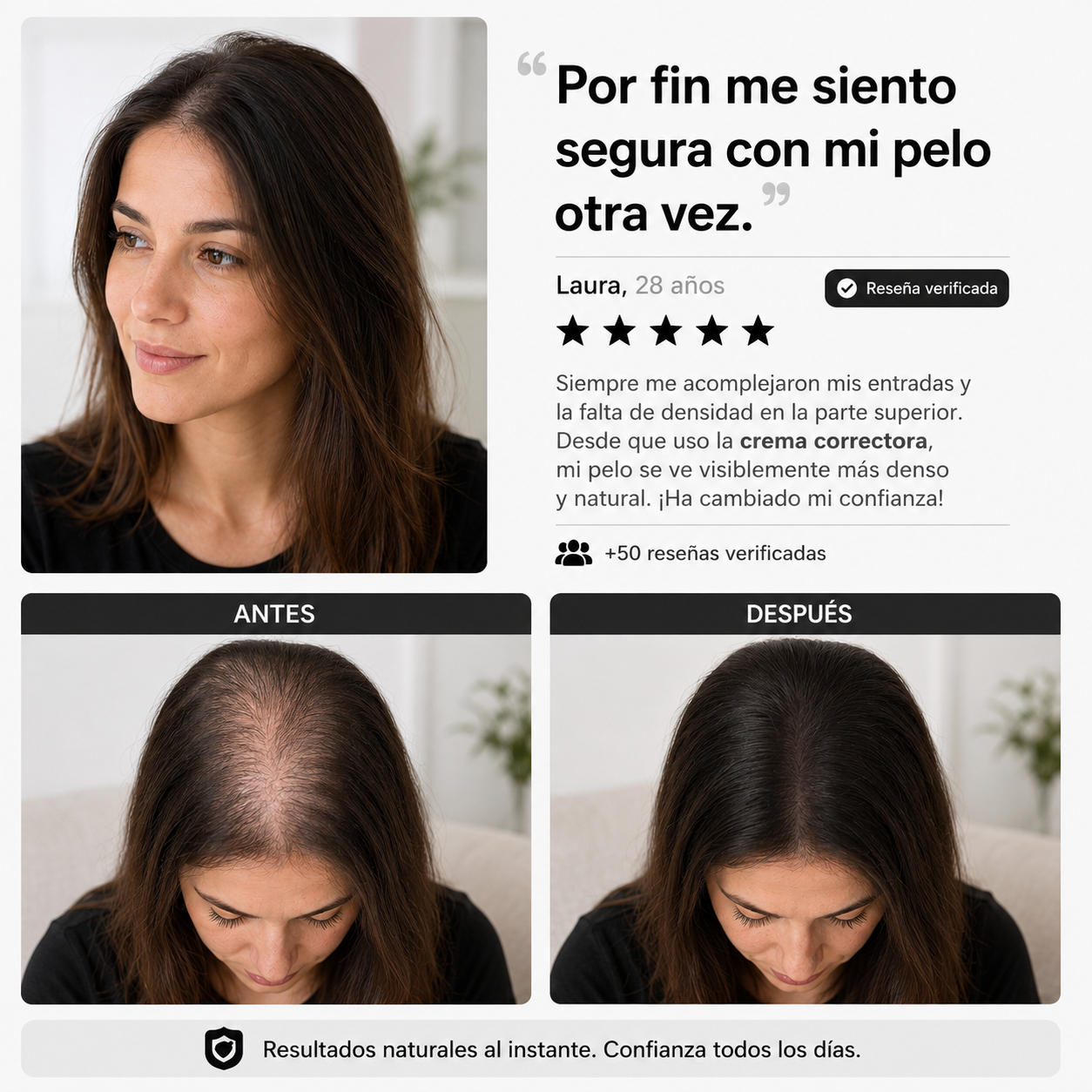 Hair Sculpt - Crema Correctora de Densidad Capilar
