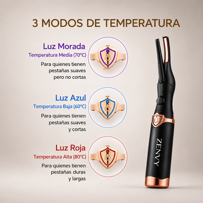 LuxeCurl - Rizador de Pestañas Electrico