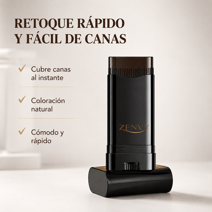 Peine Retocador de Canas 2 en 1 – Cobertura Instantánea