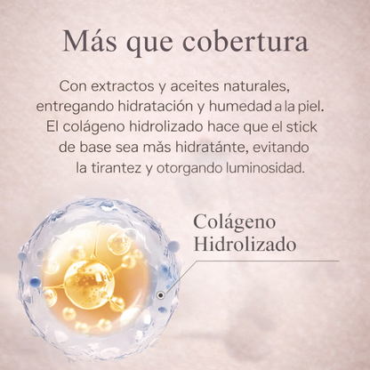 Radiant Skin Foundation Stick — Base Coreana Adaptativa al Tono de Piel
