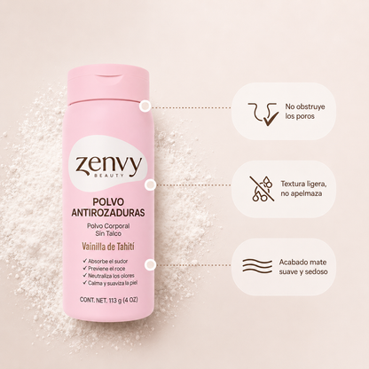 SILQUE POWDER Polvo Corporal Antirozaduras & Antisudor