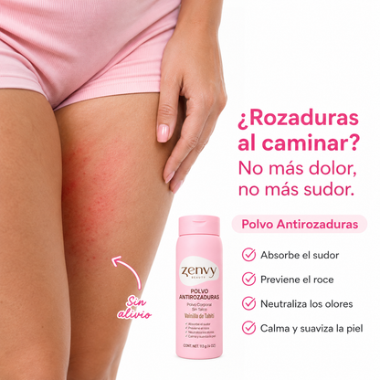 SILQUE POWDER Polvo Corporal Antirozaduras & Antisudor