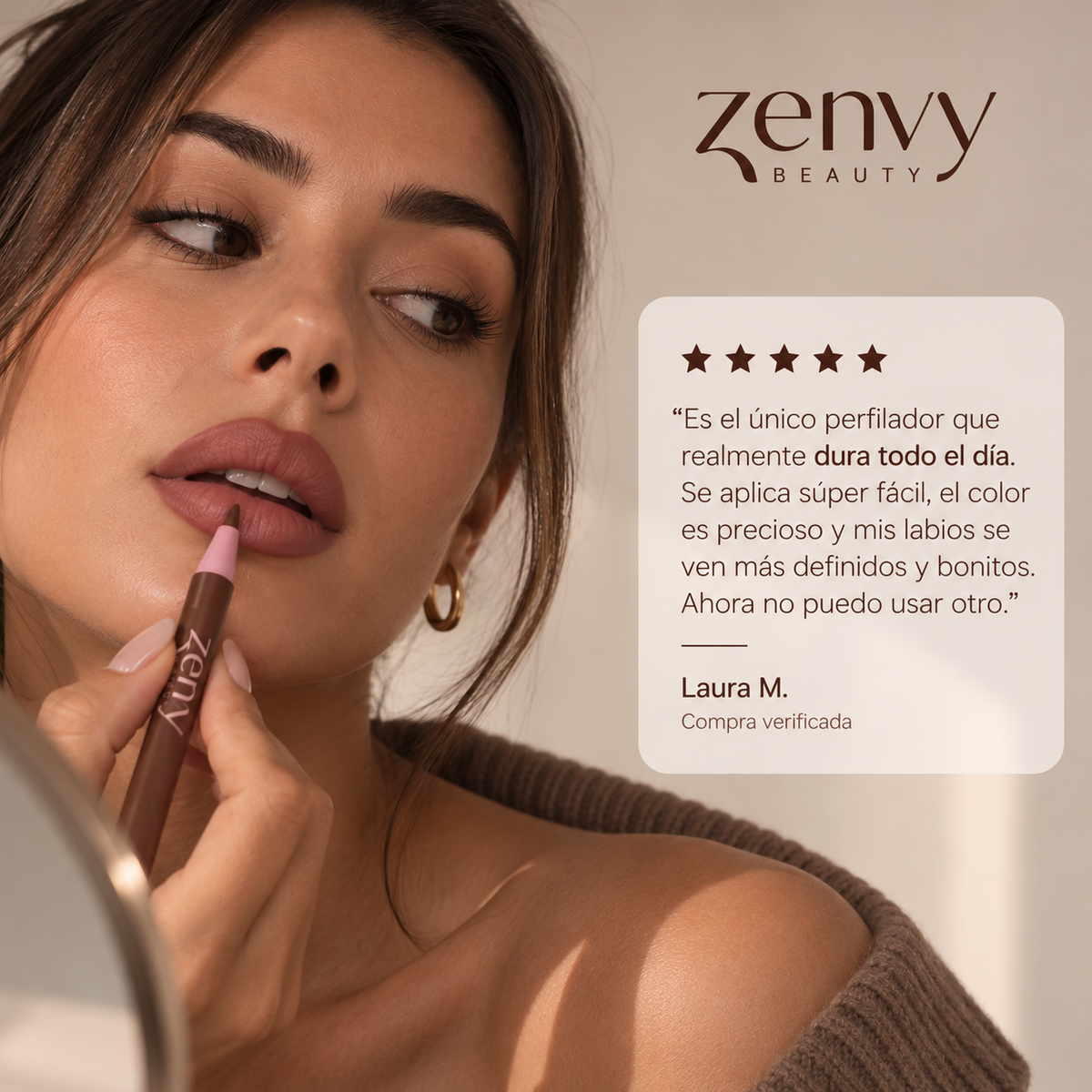 Silky Lip Liner – Perfilador 2 en 1 Efecto Volumen
