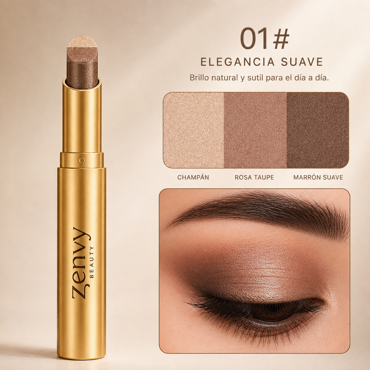 Iconic Eye Trio Sombra 3 en 1 - Efecto Ojo Rasgado