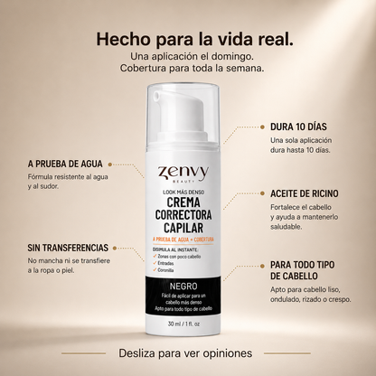 Hair Sculpt - Crema Correctora de Densidad Capilar